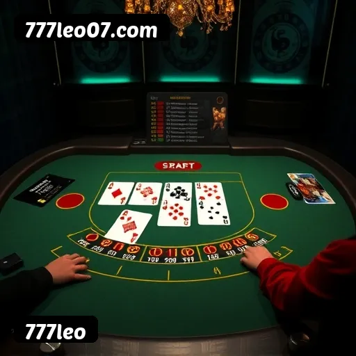 Jogos de Mesa Premium 777leo - Blackjack, Roleta, Baccarat